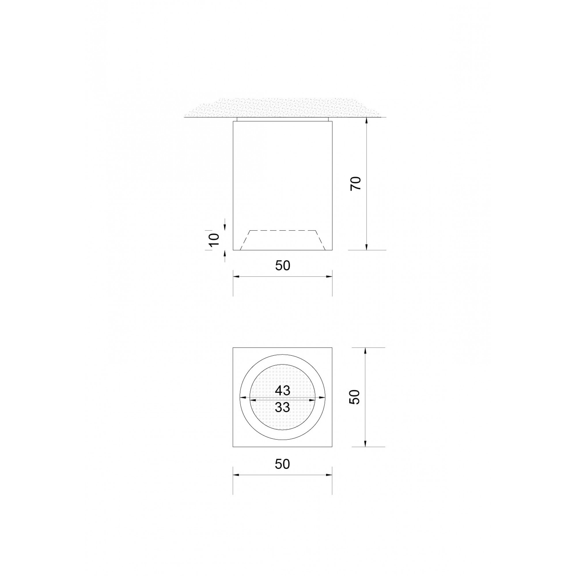 Spot Επιφανείας, Cube